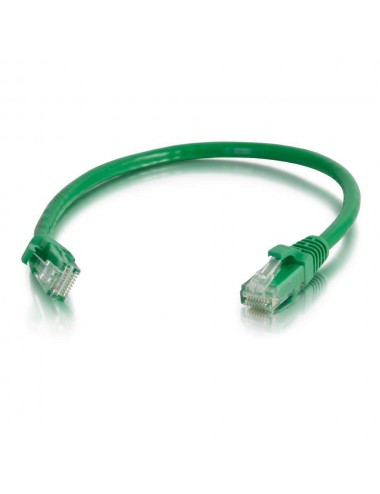 C2G Cable de conexión de red de 5 m Cat5e sin blindaje y con funda (UTP), color verde