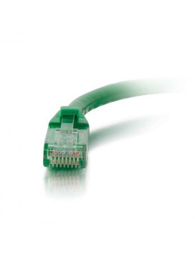 C2G Cable de conexión de red de 5 m Cat5e sin blindaje y con funda (UTP), color verde