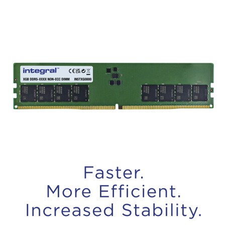 Integral IN5T8GNJWDX module de mémoire 8 Go 1 x 8 Go DDR5 288-pin DIMM