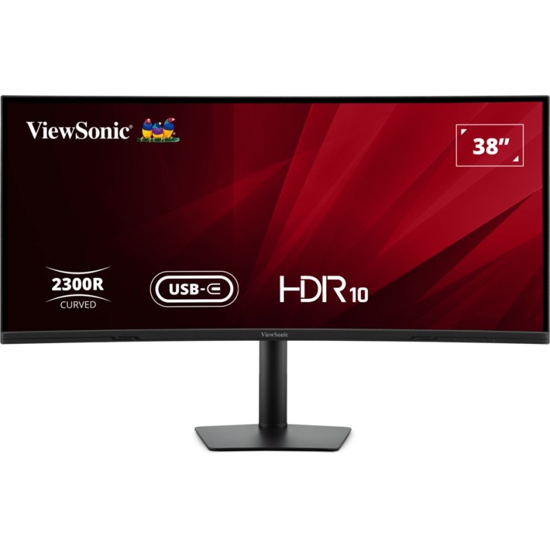 Viewsonic VA3820C écran plat de PC 96,5 cm (38") 3840 x 1600 pixels Wide Quad HD+ LED Noir Viewsonic VA3820C écran plat de PC 96,5 cm (38") 3840 x 1600 pixels Wide Quad HD+ LED Noir
