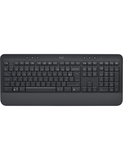 Logitech Signature K650 tastiera Ufficio Bluetooth AZERTY Francese Grafite