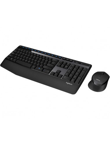 Logitech Wireless Combo MK345 tastiera Mouse incluso Universale USB Francese Nero