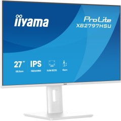 iiyama ProLite XB2797HSU-W1 écran plat de PC 68,6 cm (27") 1920 x 1080 pixels Full HD LED Blanc