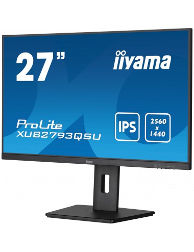 iiyama XUB2793QSU-B7 pantalla para PC 68,6 cm (27") 2560 x 1140 Pixeles Wide Quad HD LED Negro