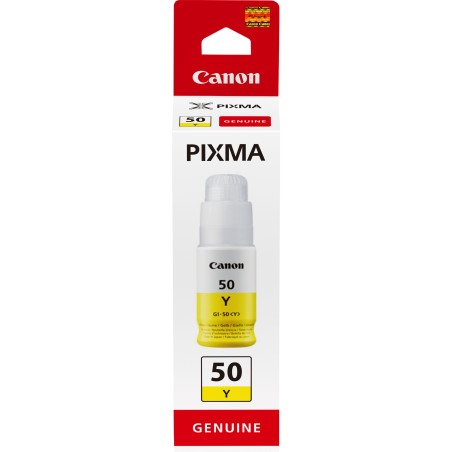 Canon GI-50 Y, haut rendement, bouteille d'encre, Jaune
