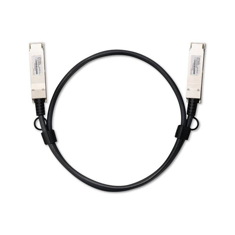 Zyxel DAC100G-1M-ZZ0101F câble InfiniBand et à fibres optiques QSFP28 DAC Noir