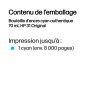 HP Bouteille d'encre cyan authentique 70 mL 31 Original