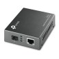 TP-Link Omada MC220L convertisseur de support réseau 1000 Mbit/s Multimode, Monomode Noir