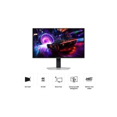 Samsung S32FG810SU écran plat de PC 81,3 cm (32") 2160 x 3840 pixels 4K Ultra HD OLED Argent