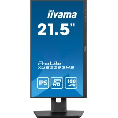 iiyama ProLite XUB2293HS-B6 écran plat de PC 54,6 cm (21.5") 1920 x 1080 pixels Full HD LED Noir