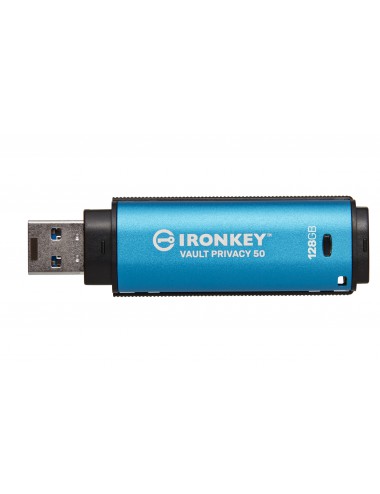 Kingston Technology IronKey 128 GB Vault Privacy 50 crittografia AES-256, FIPS 197