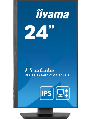 iiyama XUB2497HSU-B2 pantalla para PC 60,5 cm (23.8") 1920 x 1080 Pixeles Full HD LED Negro