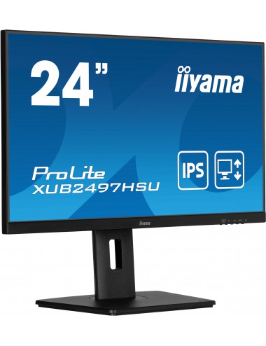 iiyama XUB2497HSU-B2 pantalla para PC 60,5 cm (23.8") 1920 x 1080 Pixeles Full HD LED Negro