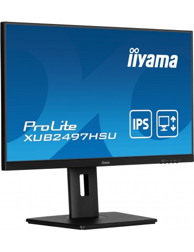 iiyama XUB2497HSU-B2 pantalla para PC 60,5 cm (23.8") 1920 x 1080 Pixeles Full HD LED Negro