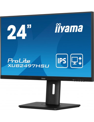 iiyama XUB2497HSU-B2 pantalla para PC 60,5 cm (23.8") 1920 x 1080 Pixeles Full HD LED Negro