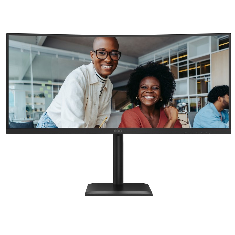 AOC CU34E4C écran plat de PC 86,4 cm (34") 3440 x 1440 pixels Noir AOC CU34E4C écran plat de PC 86,4 cm (34") 3440 x 1440 pixels Noir