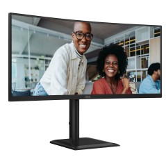 AOC CU34E4C écran plat de PC 86,4 cm (34") 3440 x 1440 pixels Noir