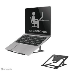 Neomounts NSLS085BLACK Support pour ordinateur portable 10-17" - pliable - compact - universel