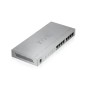 Zyxel GS1008HP Non-géré Gigabit Ethernet (10/100/1000) Connexion Ethernet, supportant l'alimentation via ce port (PoE) Gris Zyxel GS1008HP Non-géré Gigabit Ethernet (10/100/1000) Connexion Ethernet, supportant l'alimentation via ce port (PoE) Gris