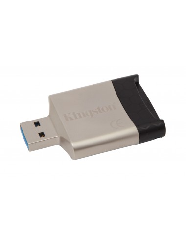 Kingston Technology MobileLite G4 lecteur de carte mémoire USB 3.2 Gen 1 (3.1 Gen 1) Noir, Gris