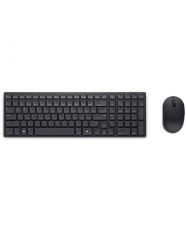 DELL KM555 teclado Ratón incluido Universal RF Wireless + Bluetooth AZERTY Francés Negro