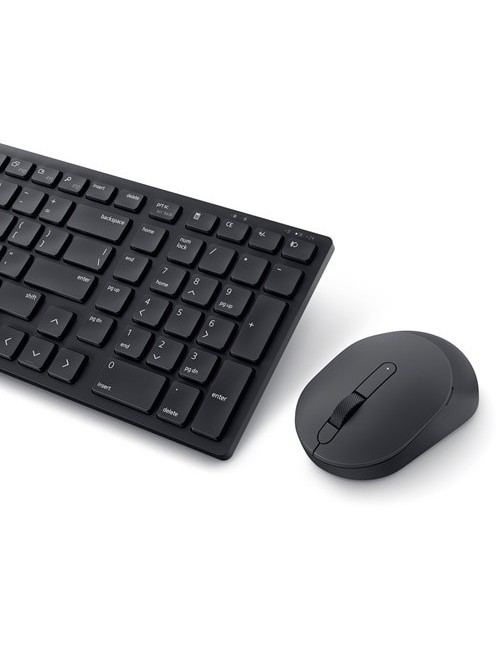 DELL KM555 teclado Ratón incluido Universal RF Wireless + Bluetooth AZERTY Francés Negro