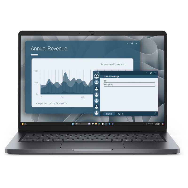 DELL Pro 14 PC14255 AMD Ryzen™ 5 220 Ordinateur portable 35,6 cm (14") Full HD+ 16 Go DDR5-SDRAM 512 Go SSD Wi-Fi 6E (802.11ax) DELL Pro 14 PC14255 AMD Ryzen™ 5 220 Ordinateur portable 35,6 cm (14") Full HD+ 16 Go DDR5-SDRAM 512 Go SSD Wi-Fi 6E (802.11ax)