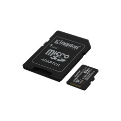Kingston Technology 64GB microSDXC Canvas Select Plus Gen3 100MB/s A1 (Adaptateur SD inclus)