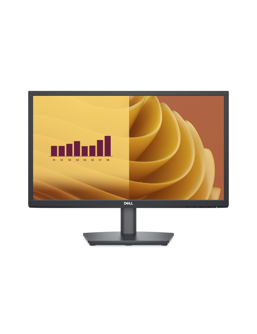 DELL E Series E2225HS écran plat de PC 54,5 cm (21.4") 1920 x 1080 pixels Full HD LCD Noir