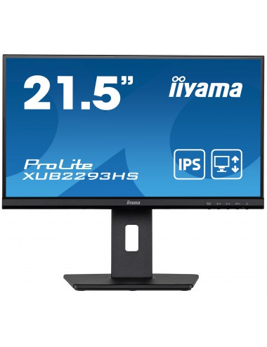 iiyama ProLite XUB2293HS-B3 pantalla para PC 54,6 cm (21.5") 1920 x 1080 Pixeles Full HD LED Negro