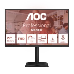 AOC 27E4CV écran plat de PC 68,6 cm (27") 1920 x 1080 pixels Full HD LED Noir