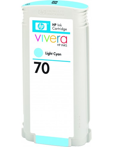 HP Cartuccia inchiostro ciano chiaro 70, 130 ml