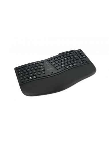 Kensington Pro Fit Ergo KB675 EQ TKL tastiera Casa ufficio USB + RF Wireless + Bluetooth QWERTZ Tedesco Nero