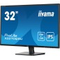 iiyama ProLite X3270QSU-B1 écran plat de PC 80 cm (31.5") 2560 x 1440 pixels Wide Quad HD LED Noir