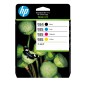 HP 934 Pack de 4 cartouches d'encre noire/ 935 Pack de 4 cartouches d'encre cyan/magenta/jaune authentiques