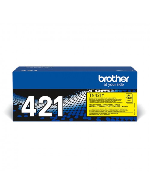 Brother TN-421Y cartuccia toner 1 pz Originale Giallo