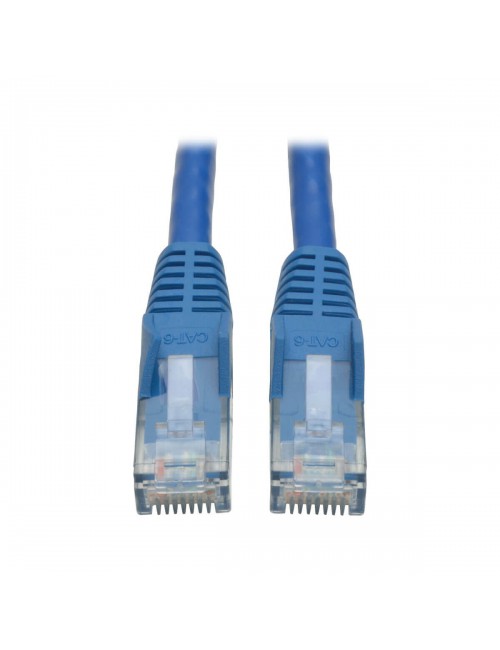 Tripp Lite N201-005-BL Cable Ethernet (UTP) Patch Moldeado Snagless Cat6 Gigabit (RJ45 M M), Azul, 1.52 m [5 pies]