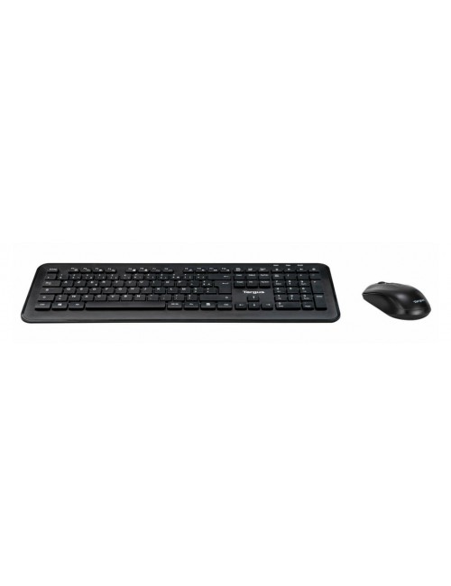 Targus AKM610FR teclado Ratón incluido Universal RF inalámbrico AZERTY Francés Negro