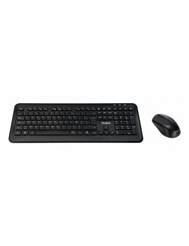 Targus AKM610FR teclado Ratón incluido Universal RF inalámbrico AZERTY Francés Negro