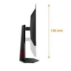 AOC G4 Q27G4SDR écran plat de PC 67,3 cm (26.5") 2560 x 1440 pixels Quad HD QD-OLED Noir, Rouge