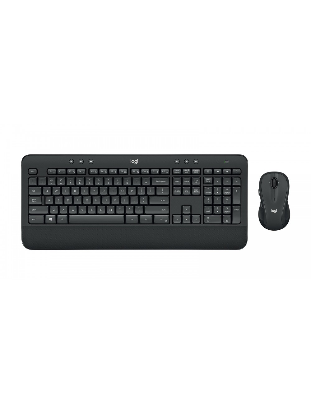 Logitech MK545 ADVANCED Wireless Keyboard and Mouse Combo tastiera Mouse incluso Ufficio RF Wireless Francese Nero