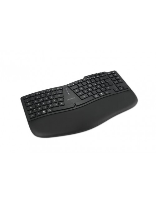 Kensington Pro Fit Ergo KB675 EQ TKL clavier maison bureau USB + RF Wireless + Bluetooth QWERTZ Allemand Noir