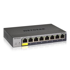 NETGEAR GS108T Géré L2 Gigabit Ethernet (10 100 1000) Gris