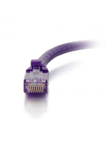 C2G 5m Cat6 550MHz Snagless Patch Cable câble de réseau Violet U UTP (UTP)