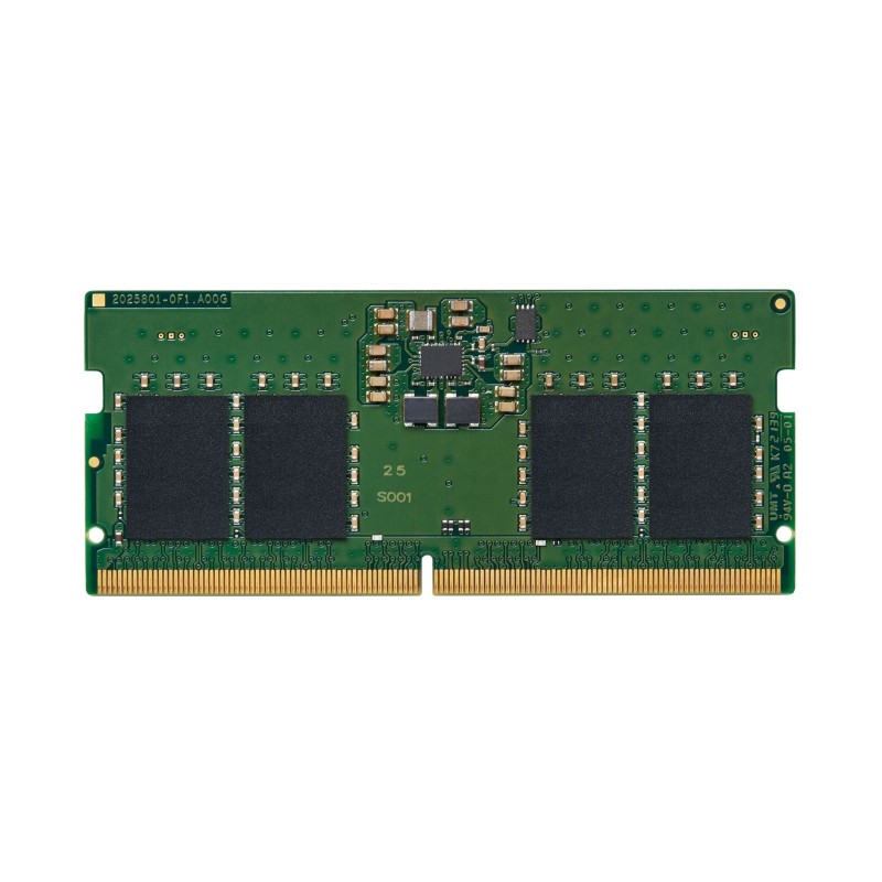 Kingston Technology ValueRAM module de mémoire 8 Go 1 x 8 Go DDR5 5600 MT/s 262-pin SO-DIMM Kingston Technology ValueRAM module de mémoire 8 Go 1 x 8 Go DDR5 5600 MT/s 262-pin SO-DIMM