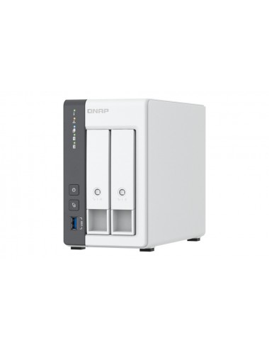 QNAP TS-216G serveur de stockage NAS Tower Cortex-A Cortex-A55 4 Go HDD Blanc