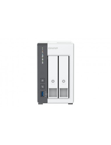 QNAP TS-216G serveur de stockage NAS Tower Cortex-A Cortex-A55 4 Go HDD Blanc