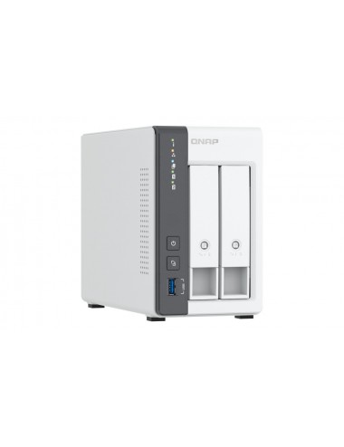 QNAP TS-216G serveur de stockage NAS Tower Cortex-A Cortex-A55 4 Go HDD Blanc