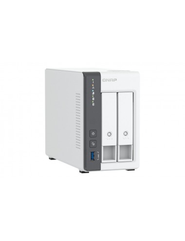 QNAP TS-216G serveur de stockage NAS Tower Cortex-A Cortex-A55 4 Go HDD Blanc