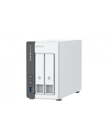 QNAP TS-216G serveur de stockage NAS Tower Cortex-A Cortex-A55 4 Go HDD Blanc